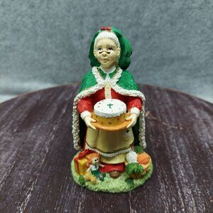Mrs. Irish Father Christmas Figurine From The International Santa Claus Collecti